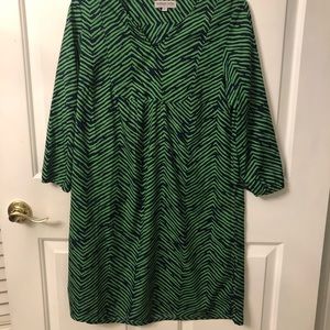 Dress with 3 quarter length sleeves